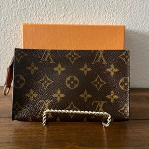 LV Vintage Monogram Bucket PM Pouch + Box